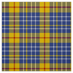 MacLeod Tartan Blue Green and Black Plaid Fabric