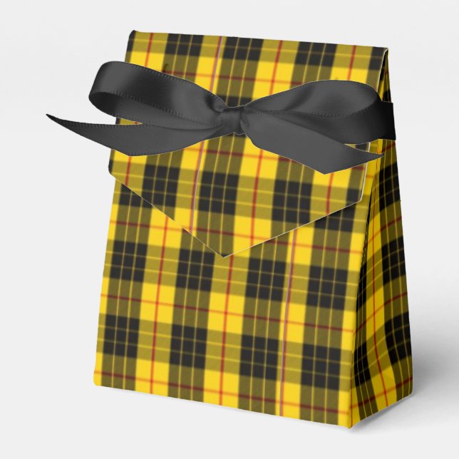 MacLeod Tartan Lewis Favour Box (Front Side)