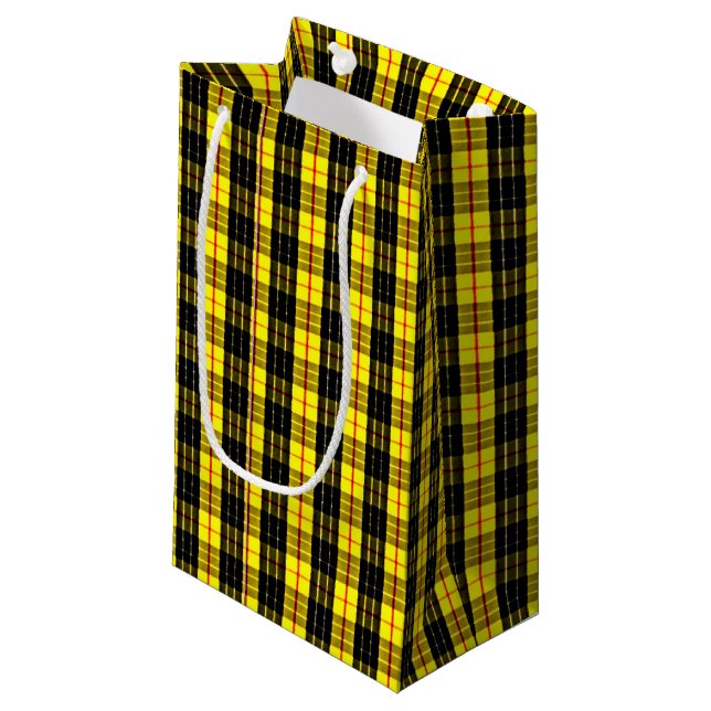 MacLeod Tartan Lewis Small Gift Bag (Front Angled)