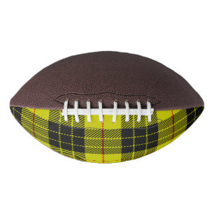 MacLeod tartan pattern American Football