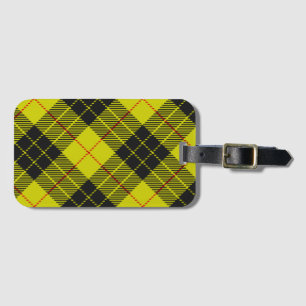 MacLeod tartan pattern Luggage Tag