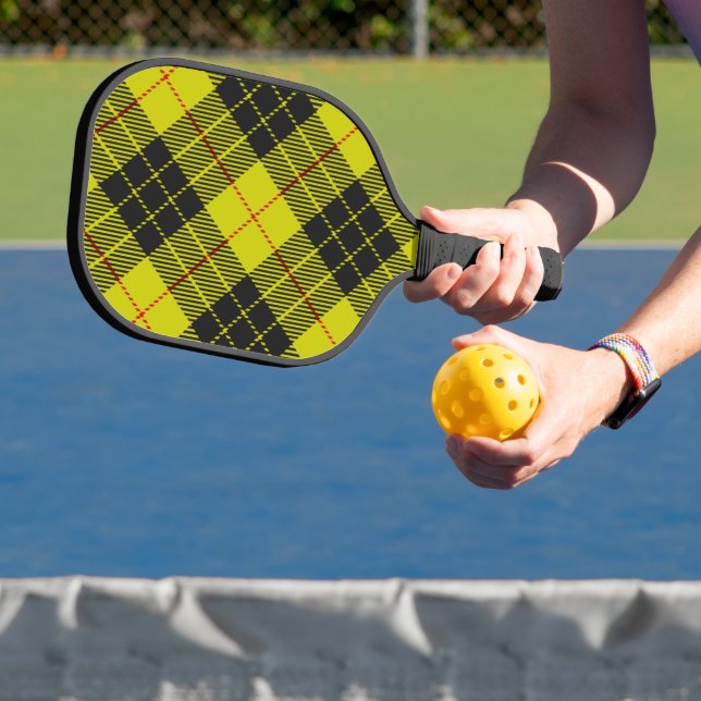 MacLeod tartan pattern Pickleball Paddle (Insitu)