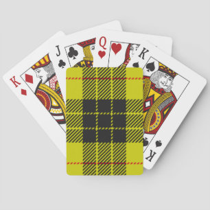 MacLeod tartan pattern Playing Cards