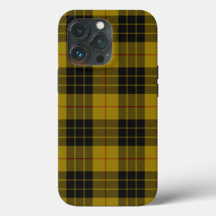 MacLeod tartan yellow black plaid iPhone 13 Pro Case