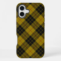 MacLeod tartan yellow black plaid