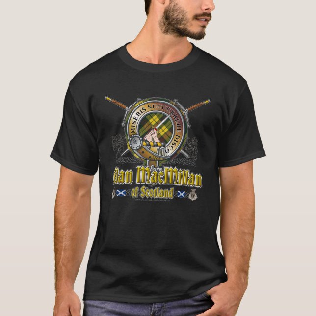 MacMillan Clan Badge T-Shirt (Front)