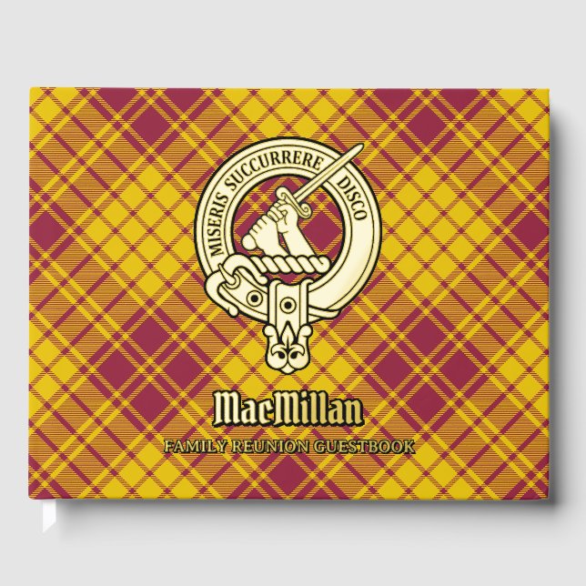 MacMillan Family Reunion Guest Book (Front)