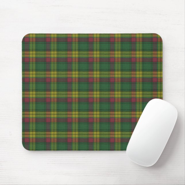 MacMillan Old Ancient Original Scottish Tartan Mouse Mat (With Mouse)