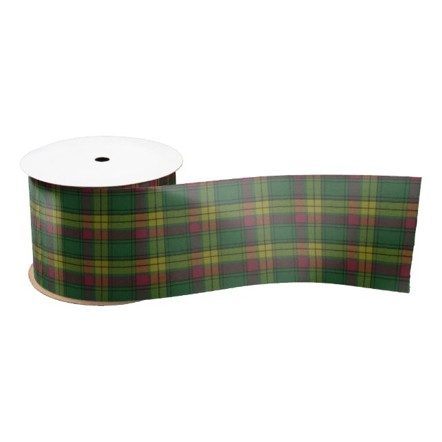 MacMillan Old Ancient Scottish Tartan Satin Ribbon (Spool)