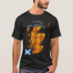 MacMillan Scottish Clan Tartan Scotland T-Shirt