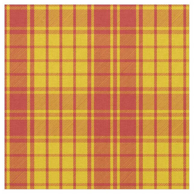 MacMillan Tartan Print Fabric (Close Up)