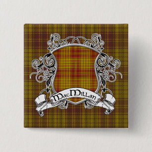 MacMillan Tartan Shield 15 Cm Square Badge