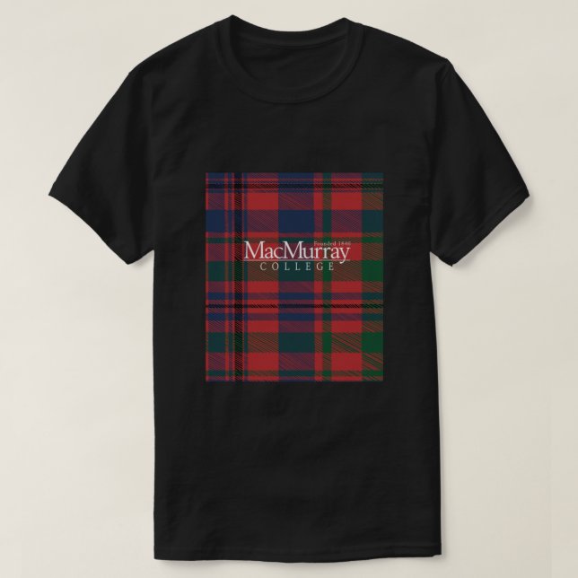 MacMurray College Tartan  Classic T-Shirt (Design Front)