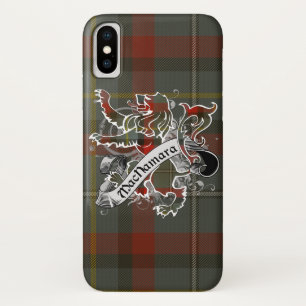 MacNamara Tartan Lion iPhone X Case