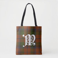 MacNaughton Clan Tartan Monogram