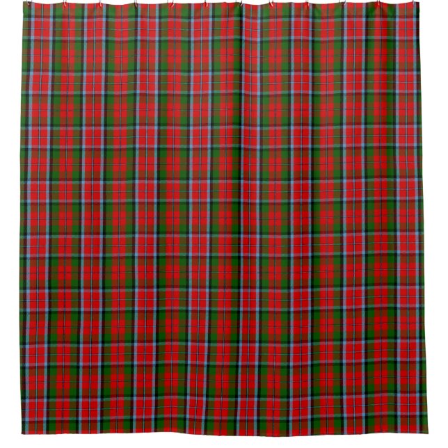 MacNaughton Tartan Shower Curtain (Front)