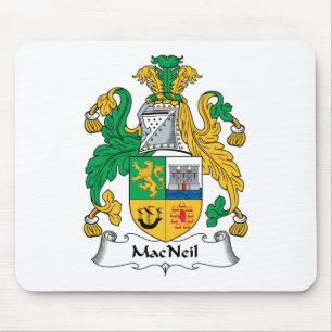 MacNeil Family Crest Mouse Mat