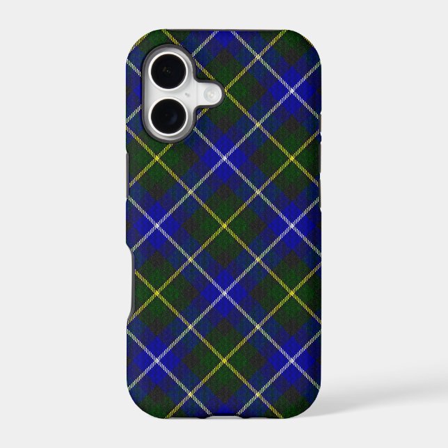Macneil of Barra tartan blue green plaid (Back)
