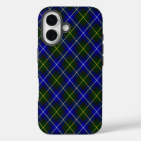 Macneil of Barra tartan blue green plaid