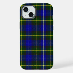 Macneil of Barra tartan blue green plaid iPhone 15 Plus Case