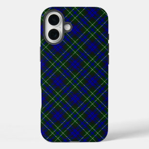 Macneil of Colonsay tartan blue green plaid iPhone 16 Plus Case