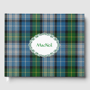MacNeil Tartan Plaid Guest Book