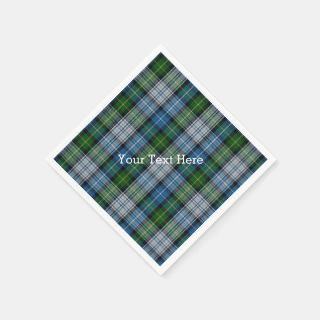 MacNeil Tartan Plaid Paper Napkins (Corner)