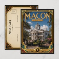 Macon Georgia Vintage Art Deco Golden Age