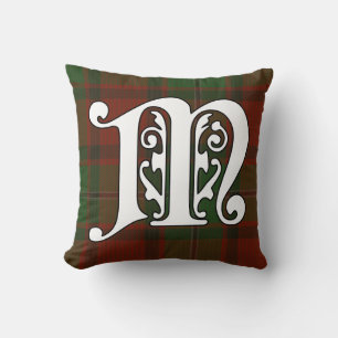 MacPhail Clan Tartan Monogram Cushion