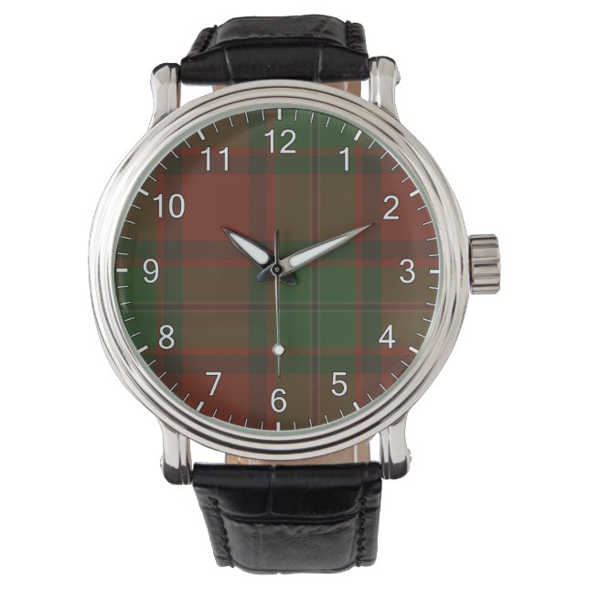 MacPhail Clan Tartan Watch (Front)