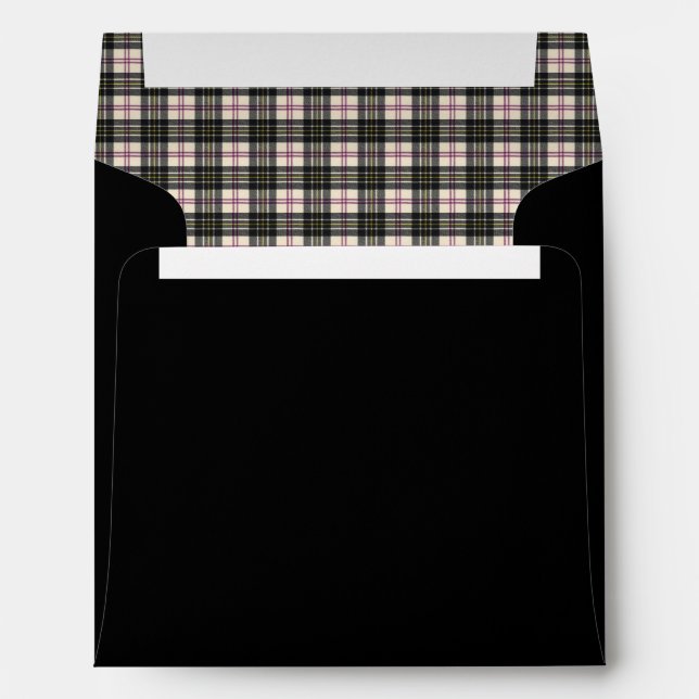 MacPherson Dress Modern Original Scottish Tartan Envelope (Back (Bottom))