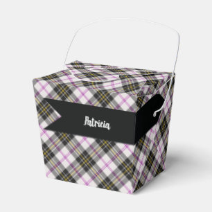 MacPherson Scottish Tartan Plaid Pattern Favour Box