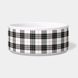 MacPherson tartan black white plaid