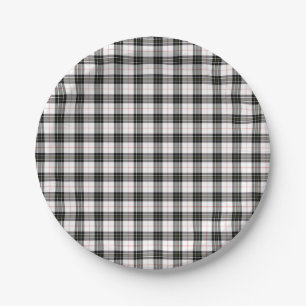 MacPherson Tartan Paper Plate