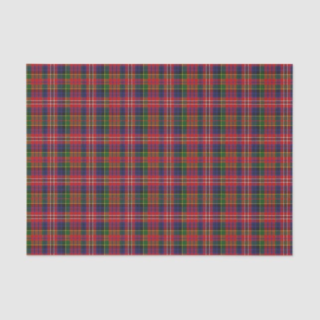 MacPherson Tartan Plaid Tissue Paper (Front)