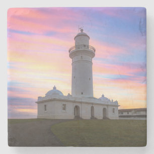Macquarie Lighthouse Sydney, Australia Stone Coaster