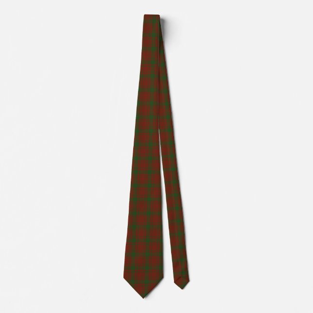 MacQuarrie Clan Tartan Tie (Front)