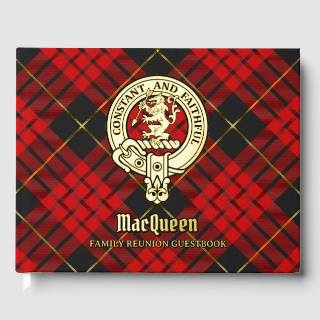 MacQueen Family Reunion Guest Book (Front)