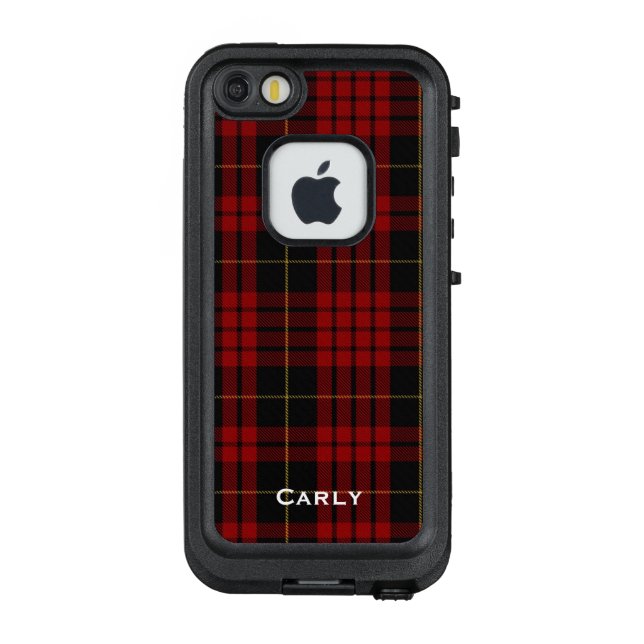 MacQueen Plaid LifeProof iPhone 5S Case (Back)