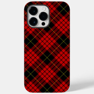 MacQueen Tartan Red and Black Plaid Case-Mate iPhone 14 Pro Max Case
