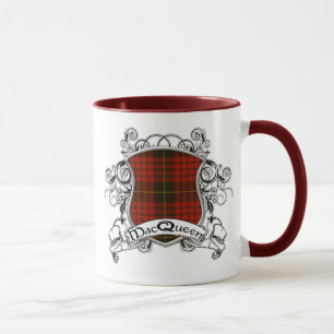 MacQueen Tartan Shield Mug
