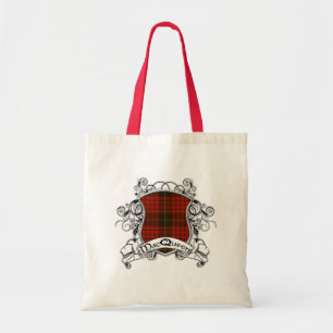 MacQueen Tartan Shield Tote Bag