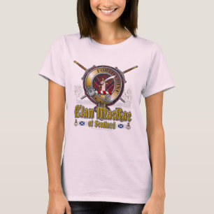 MacRae Clan Badge T-Shirt