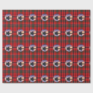 MacRae Tartan Eilean Donan Castle Wrapping Paper