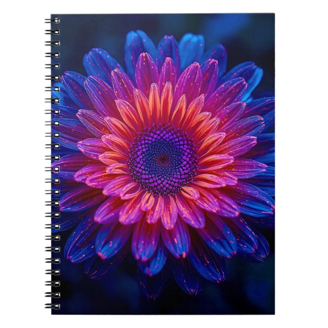 Macro Crystalline Cascade Notebook (Front)
