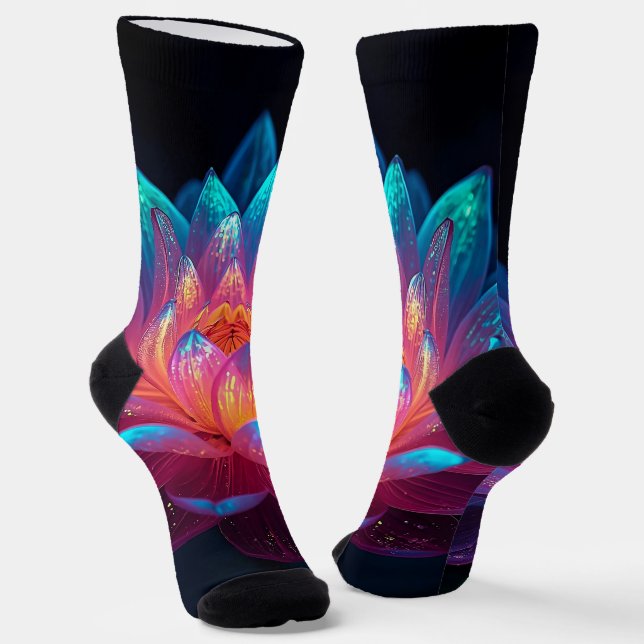 Macro Ethereal Zen Socks (Angled)