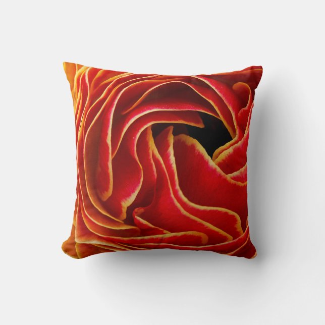 Macro Flower | Flower Fields Carlsbad, CA Cushion (Front)