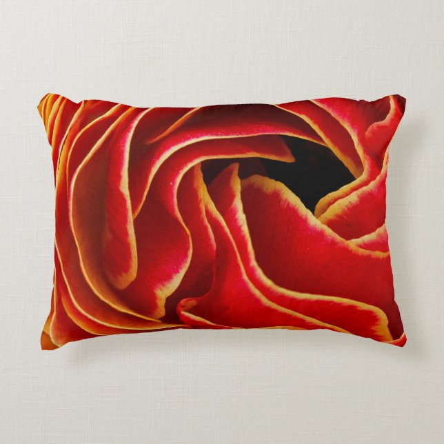 Macro Flower | Flower Fields Carlsbad, CA Decorative Cushion (Front)