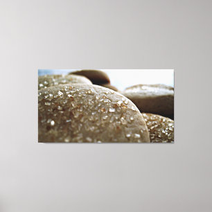 Macro Food Photo Sugar Cookies Canvas Print
