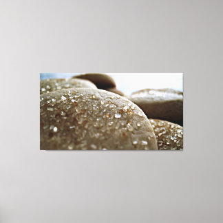 Macro Food Photo Sugar Cookies Canvas Print